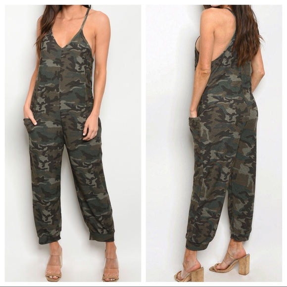 ✨LAST ONE✨Camouflage tank jumpsuit - Picture 7 of 7